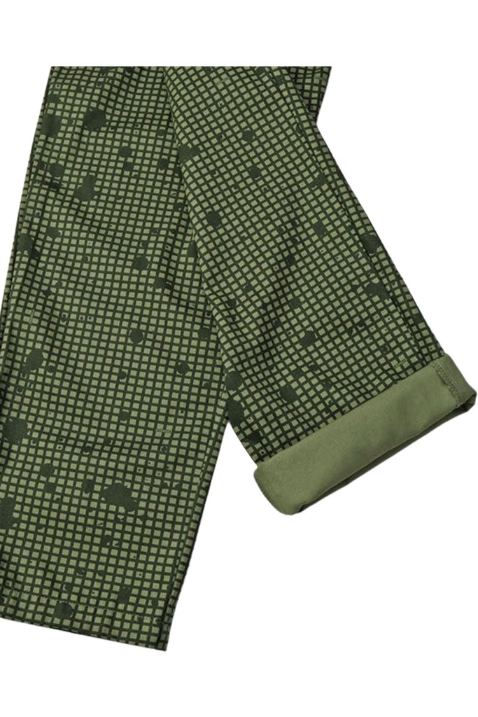 COOKMAN CHEF PANT SAUCE SPLASH Camo Green