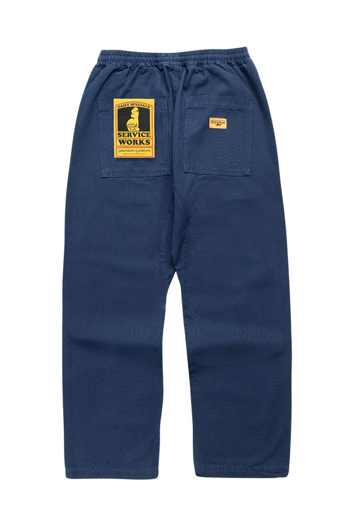 SERVICE WORKS CANVAS CHEF PANT Navy