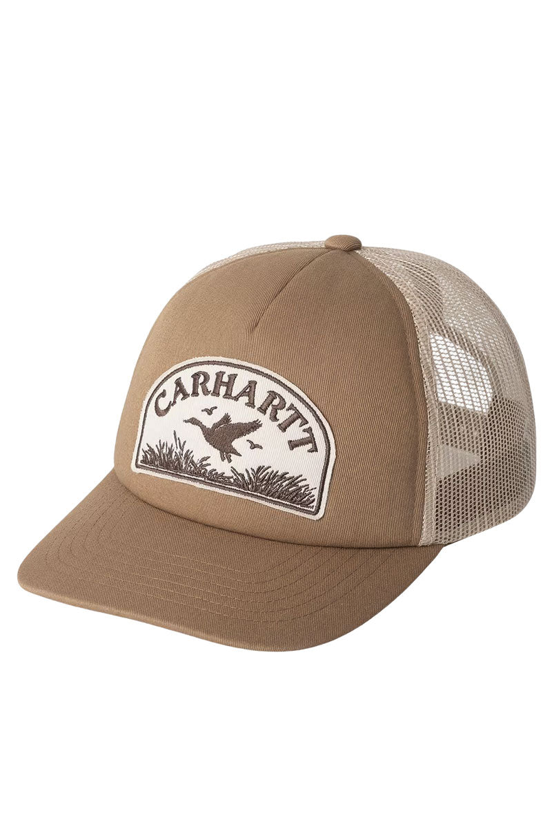 CARHARTT WIP TAKE OFF TRUCKER CAP Stone