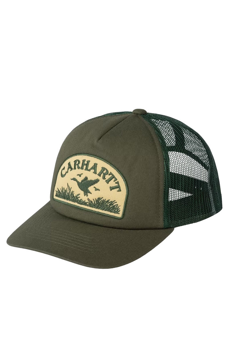 CARHARTT WIP TAKE OFF TRUCKER CAP Leaf