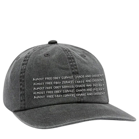 OBEY BRAIN CONTROLLER CAP Pigment Black