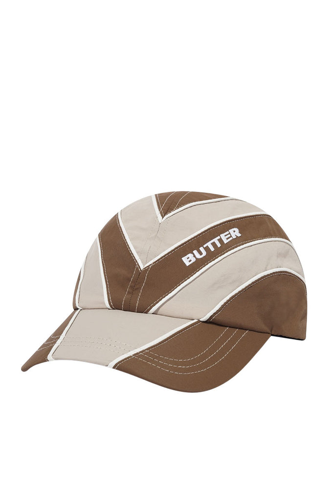 BUTTER x UMBRO DIAMOND 6 PANEL CAP Chocolate / Tan