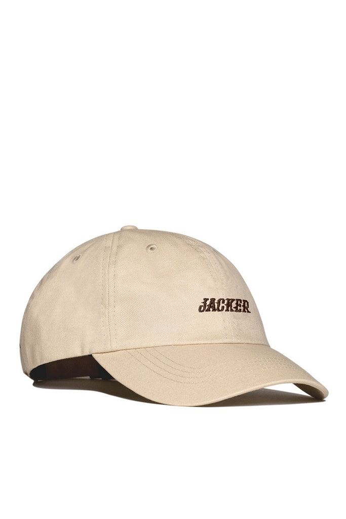 JACKER TEAM LOGO CAP Beige