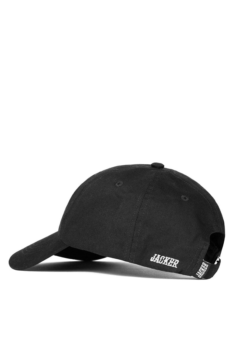 Casquette Jacker Team Logo noir – vue 2