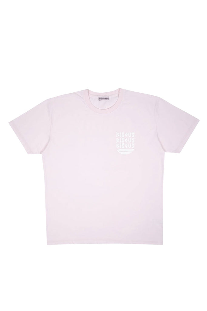 BISOUS SKATEBOARD T-SHIRT CAP D'AGDE Light Pink