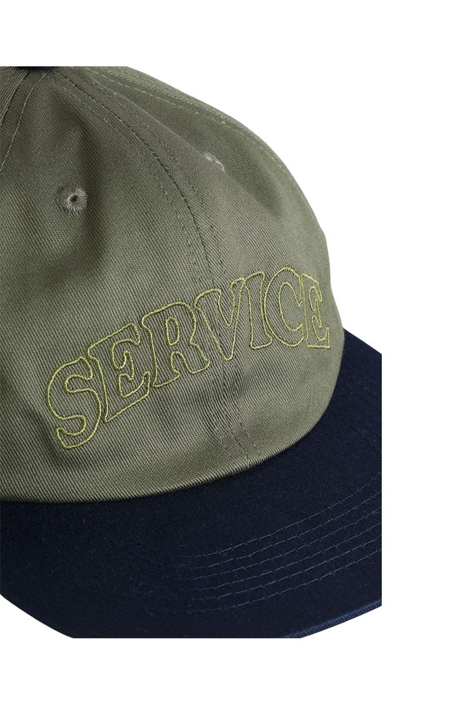 SERVICE WORKS ARCH LOGO CAP Olive / Navy