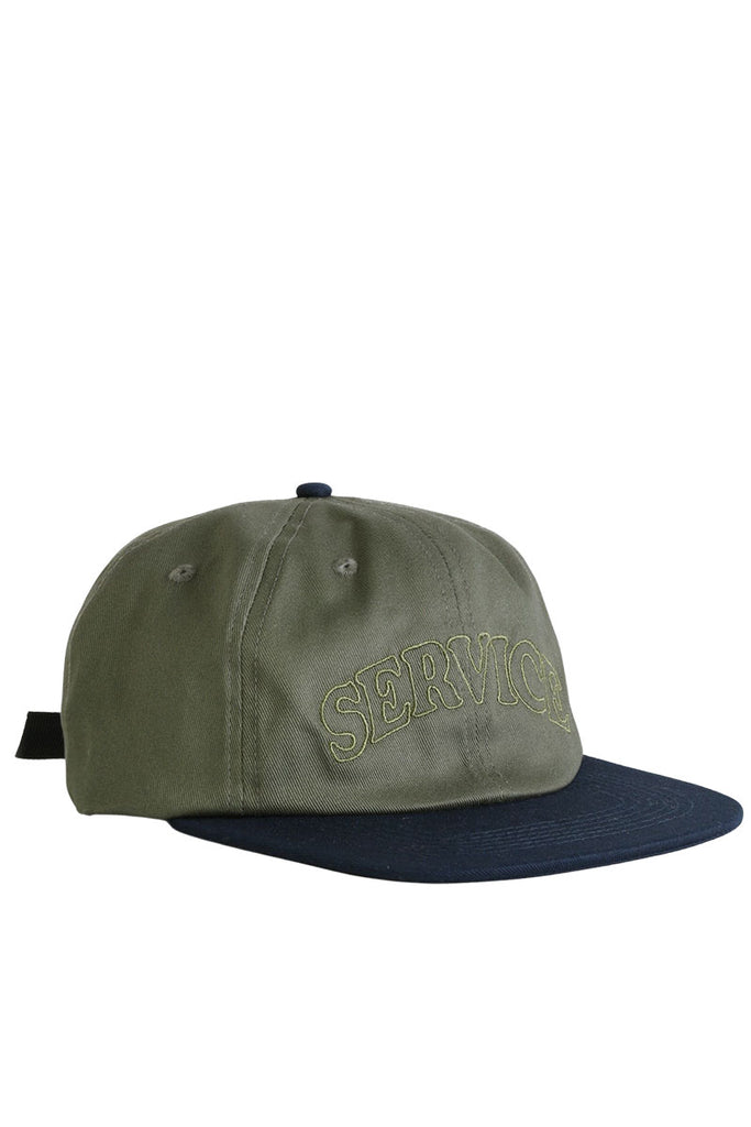 SERVICE WORKS ARCH LOGO CAP Olive / Navy