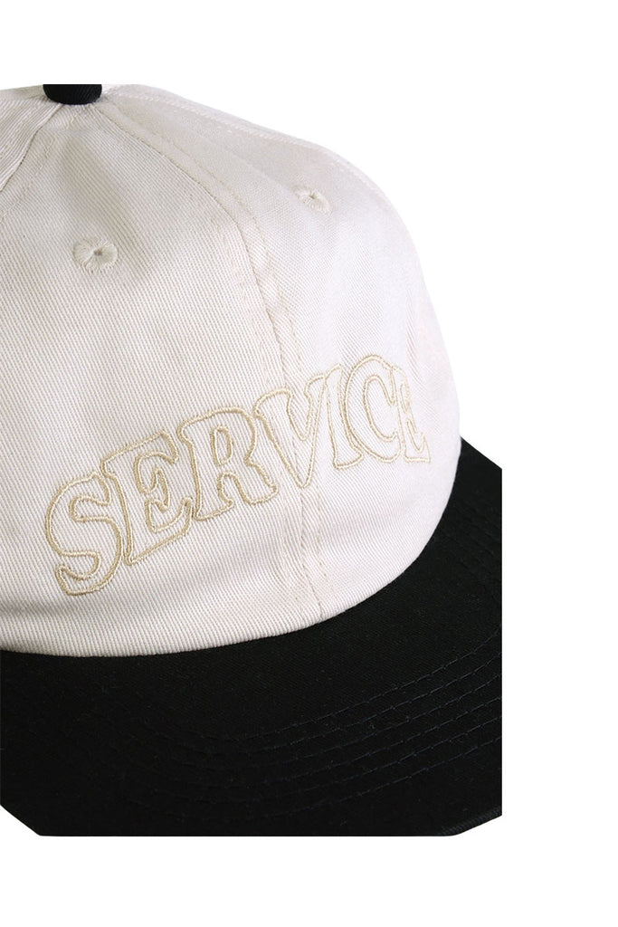 SERVICE WORKS ARCH LOGO CAP Off White / Black