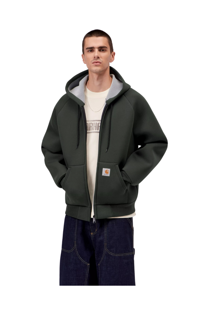 CARHARTT WIP CAR-LUX HOODED JACKET Raven