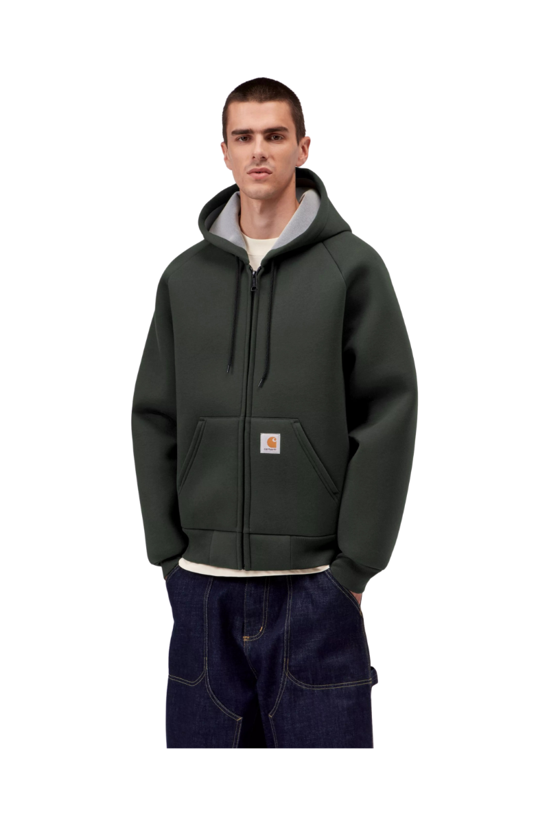 CARHARTT WIP CAR-LUX HOODED JACKET Raven