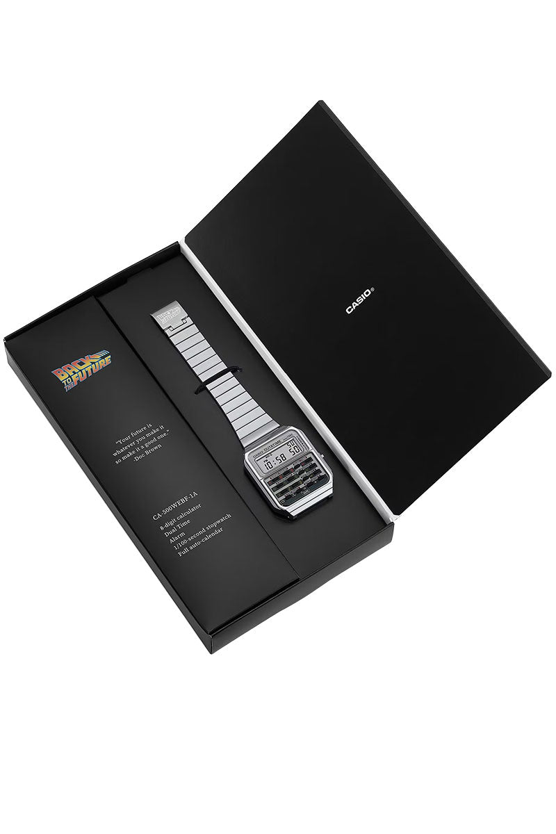 CASIO VINTAGE COLLECTION x BACK TO THE FUTURE