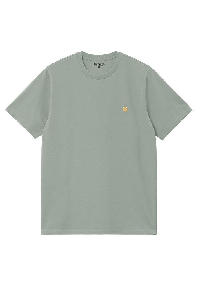 CARHARTT WIP CHASE T-SHIRT Frosted Green / Gold