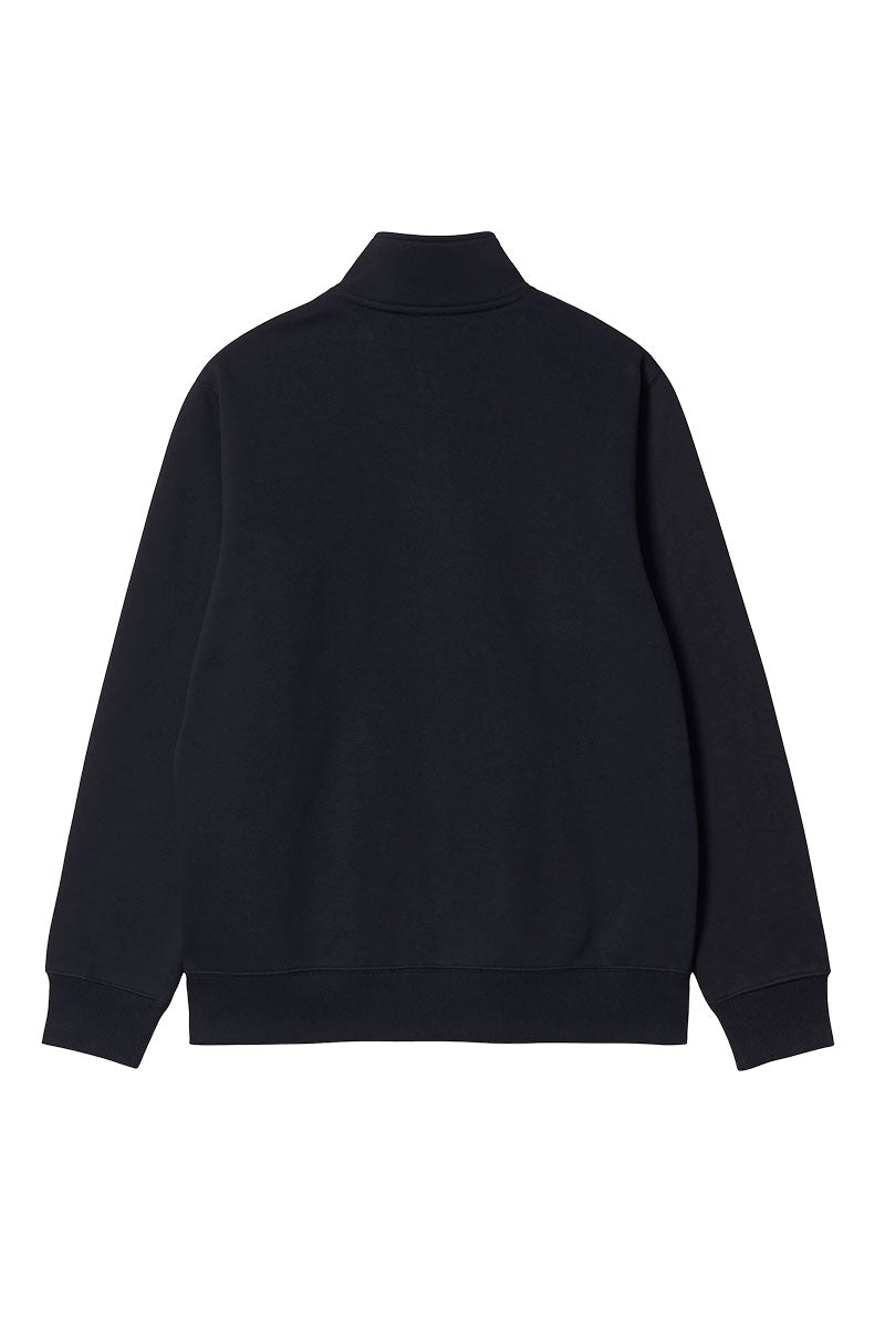 CARHARTT WIP CHASE NECK ZIP SWEAT Dark Navy / Gold