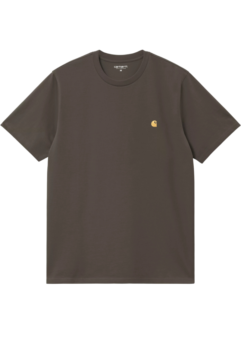 CARHARTT WIP CHASE T-SHIRT Shungite / Gold
