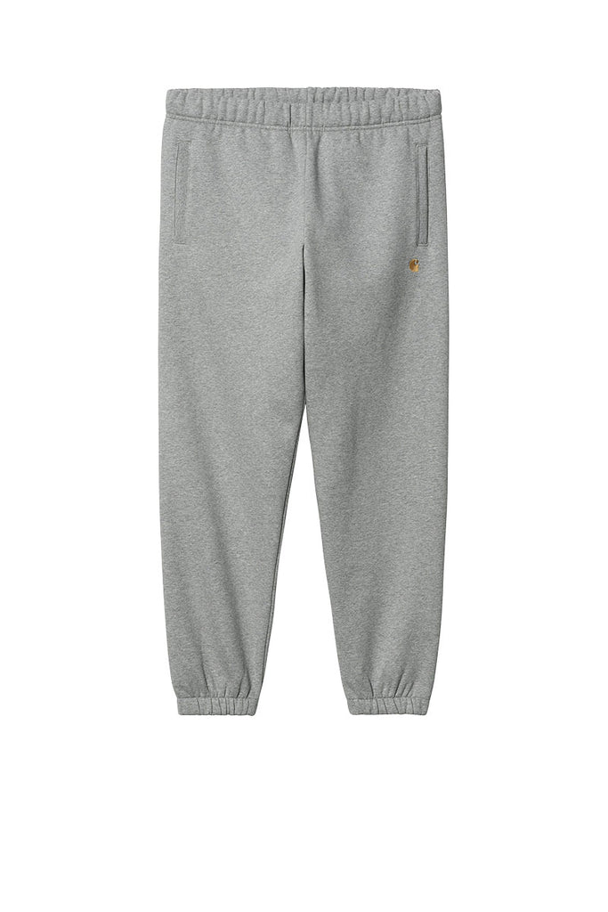 CARHARTT WIP CHASE SWEAT PANT Grey Heather / Gold