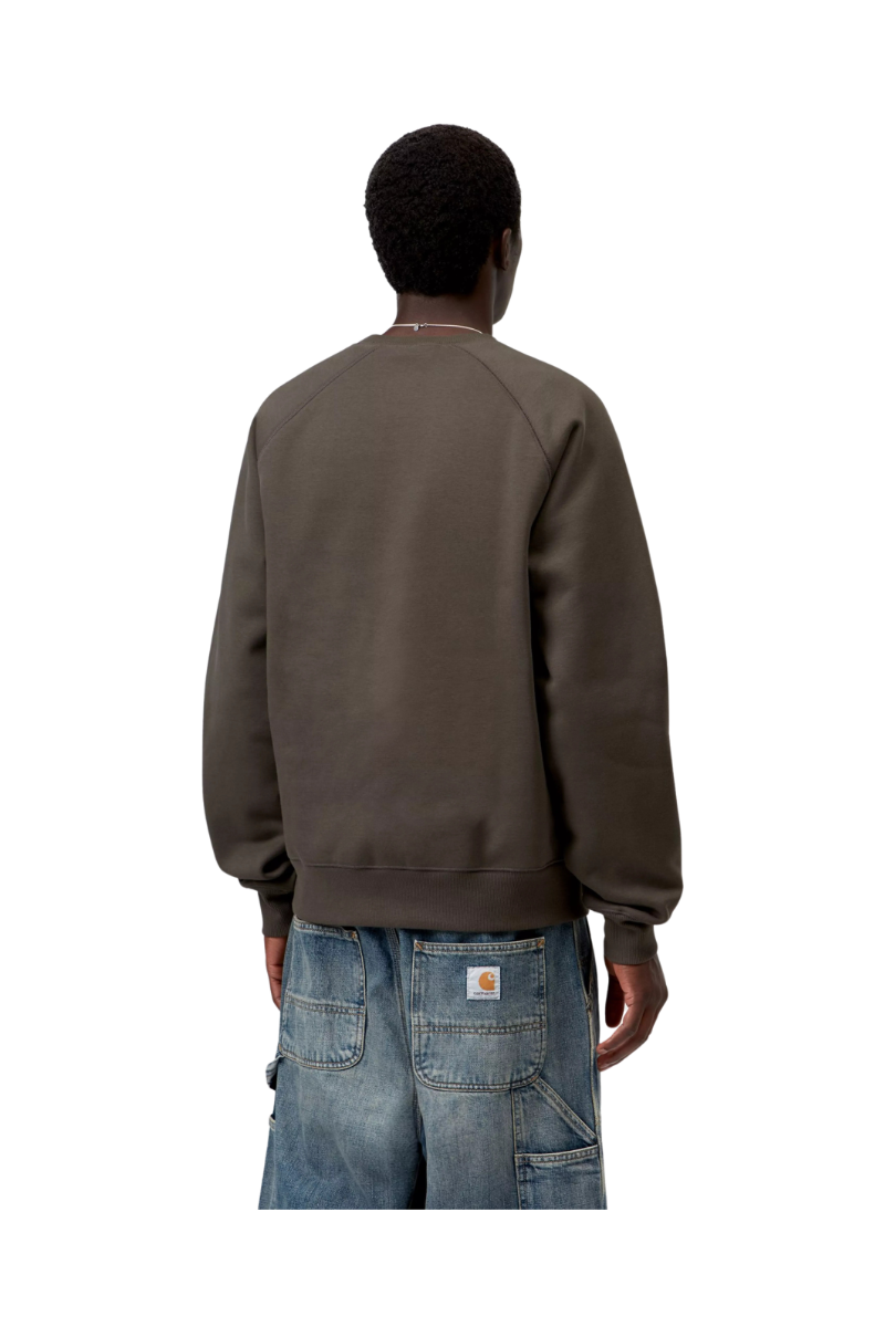 CARHARTT WIP CHASE SWEAT Shungite / Gold