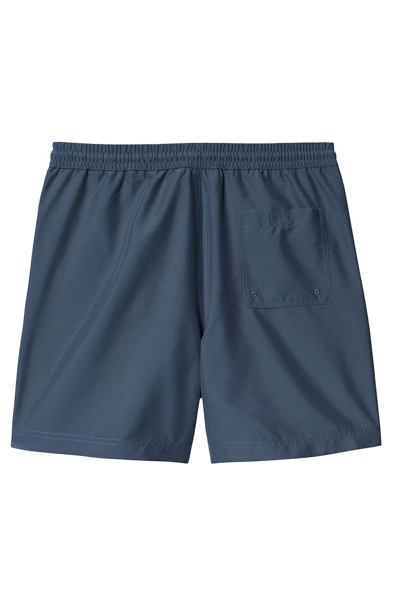 CARHARTT WIP CHASE SWIM TRUNKS Dusky Blue / Gold