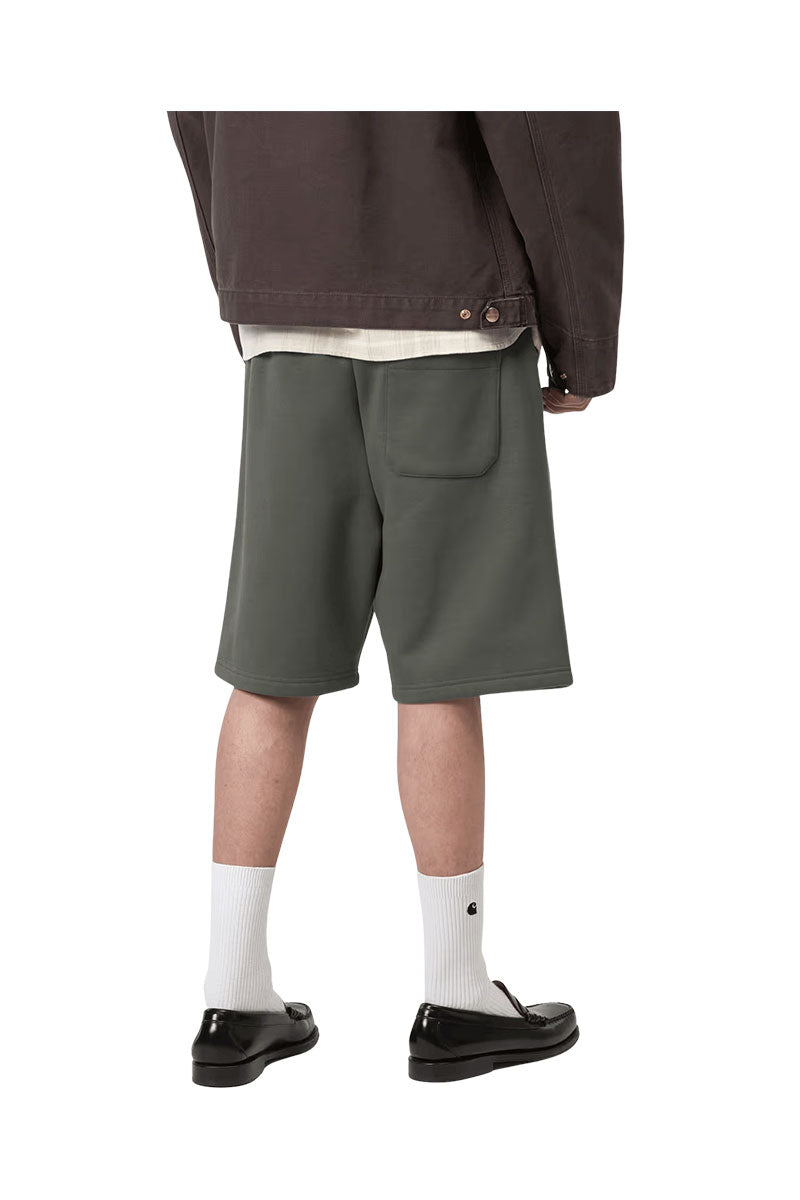 CARHARTT WIP CHASE SWEAT SHORT Leaf / Gold