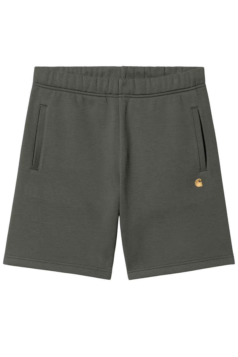 CARHARTT WIP CHASE SWEAT SHORT Leaf / Gold