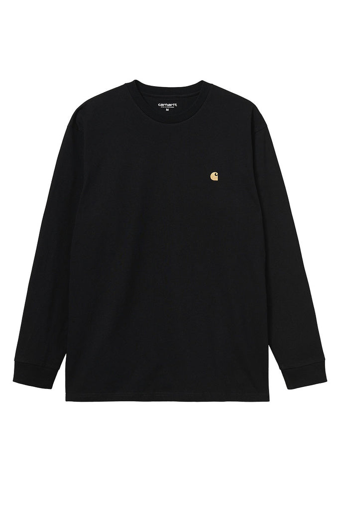 CARHARTT WIP CHASE TEE L/S Black / Gold