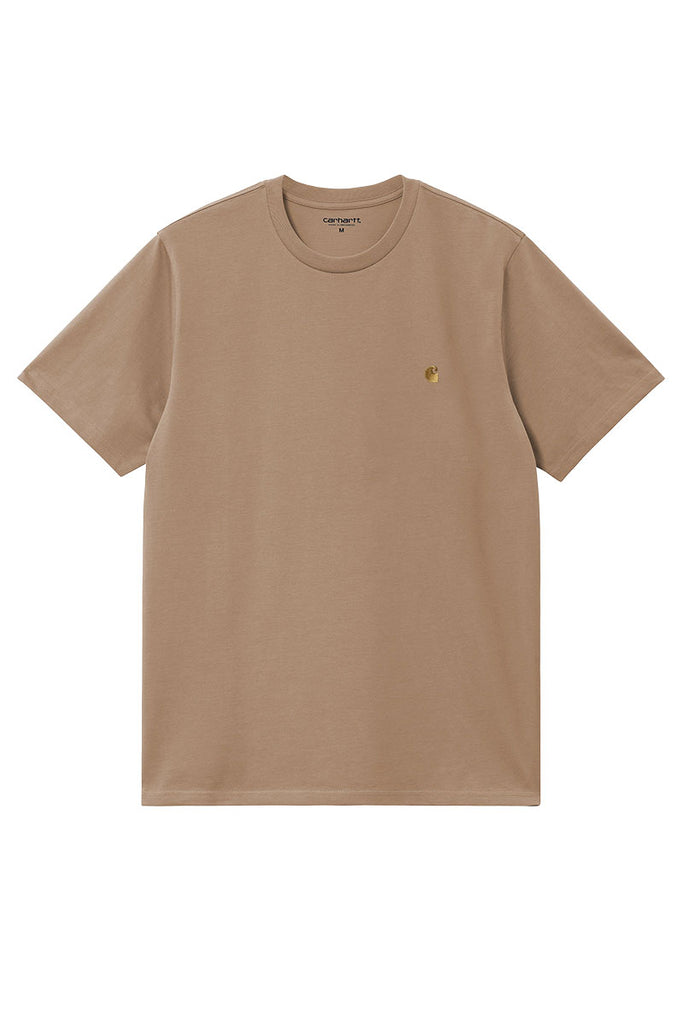 CARHARTT WIP CHASE T-SHIRT Peanut / Gold