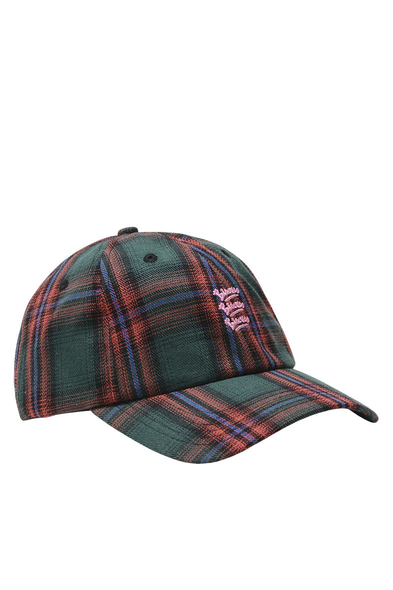 BISOUS SKATEBOARD CAP CHECK Navy / Red