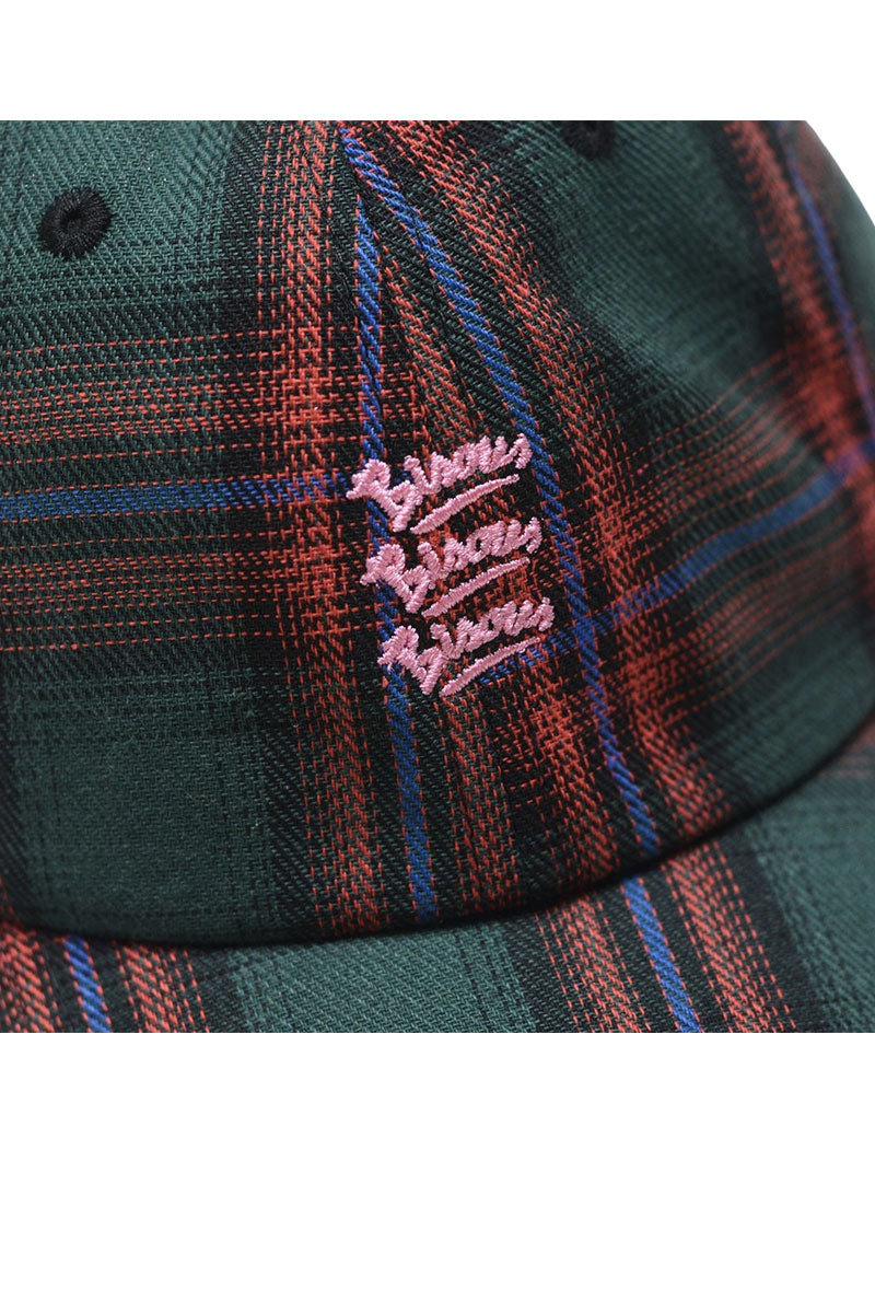 BISOUS SKATEBOARD CAP CHECK Navy / Red