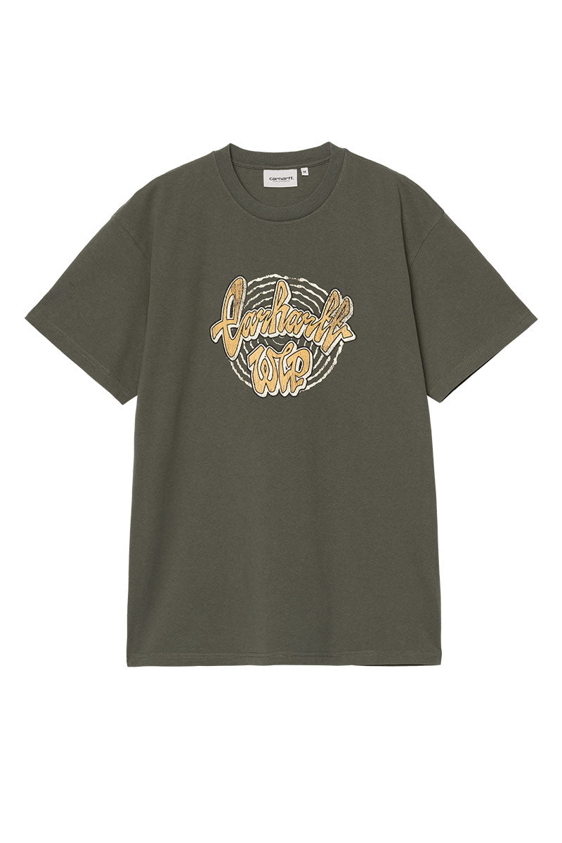 CARHARTT WIP CHEDDA T-SHIRT Opuntia Heavy Stone Wash