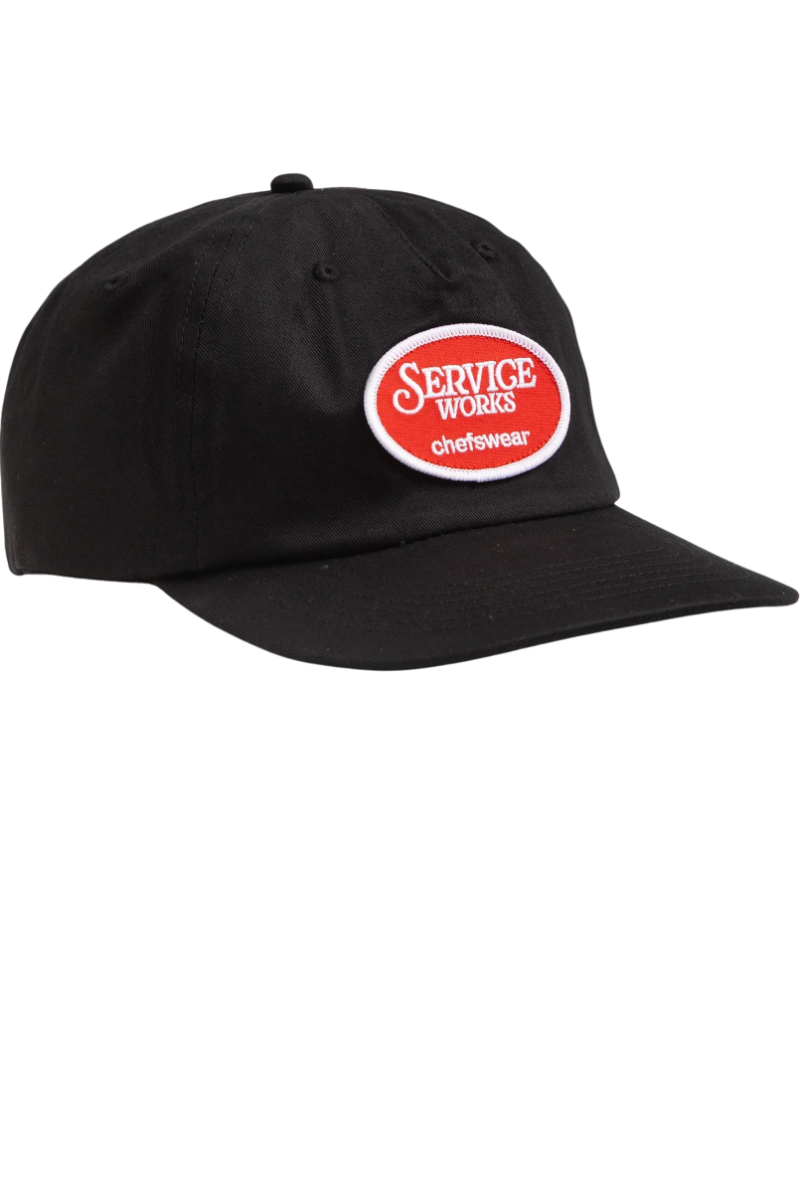 SERVICE WORKS CHEFWEAR CAP Black