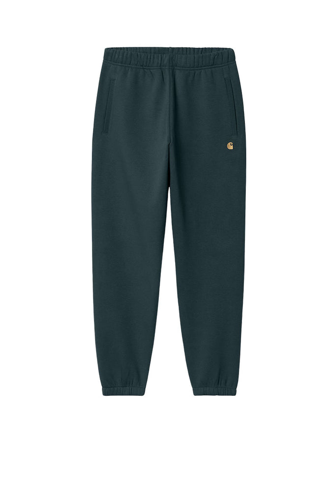 CARHARTT WIP CHASE SWEAT PANT Duck Blue / Gold