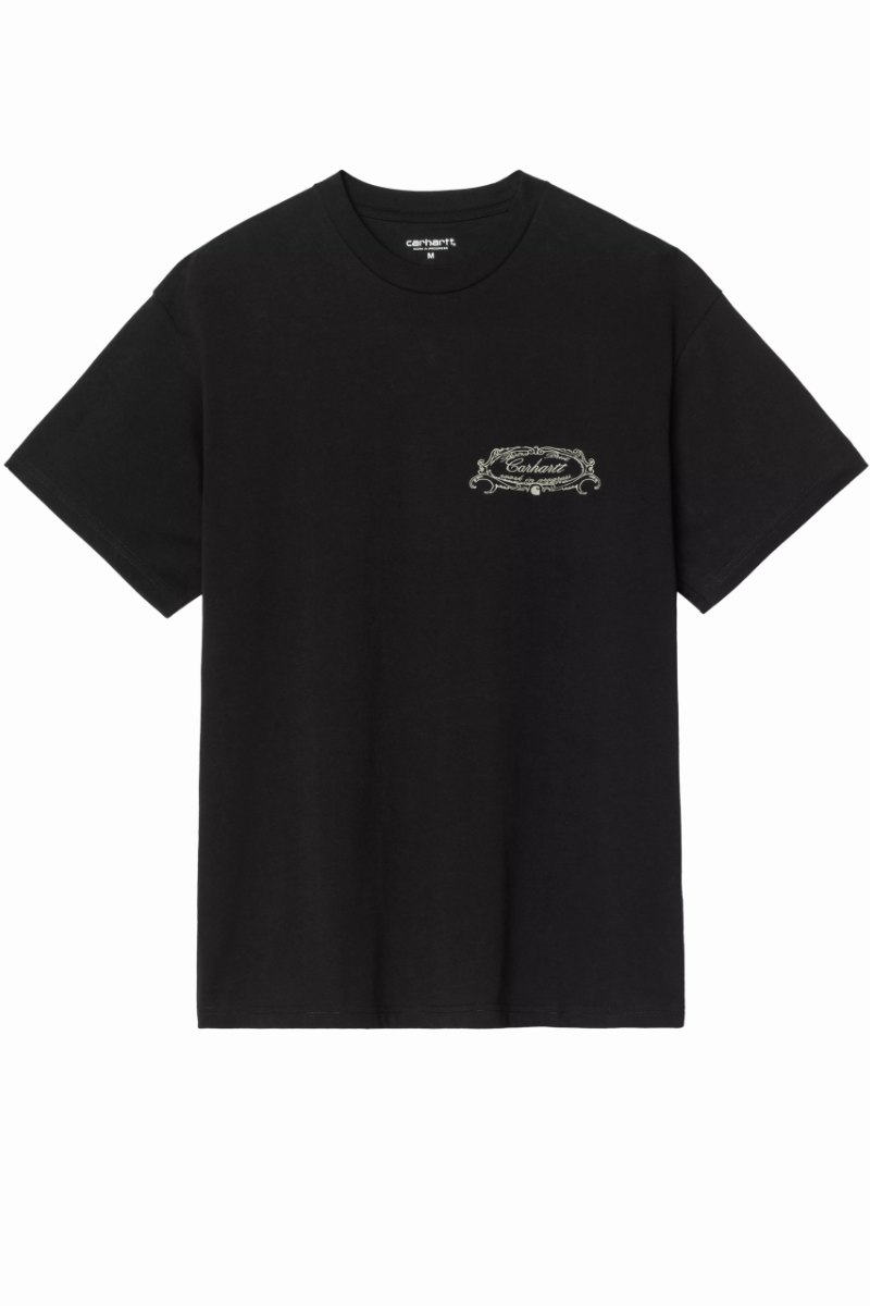 T-shirt Carhartt WIP Chez WIP noir – vue 3