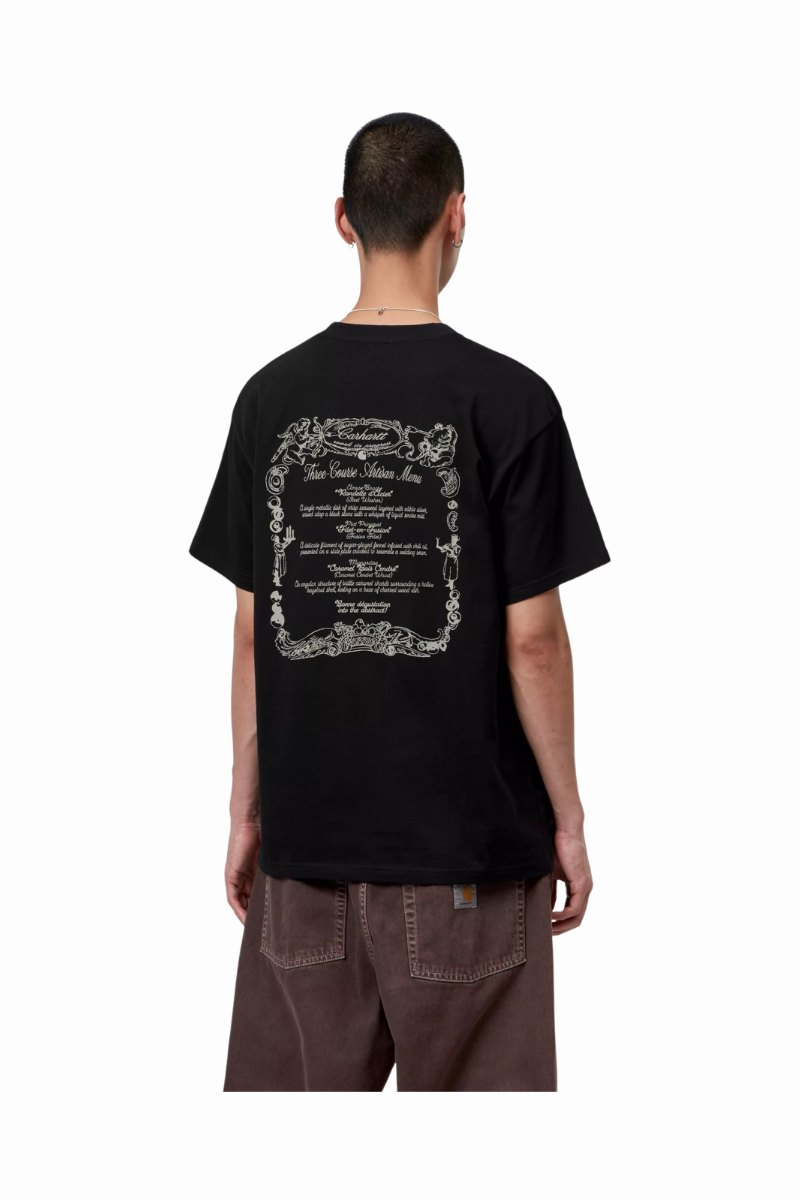 T-shirt Carhartt WIP Chez WIP noir – vue 2