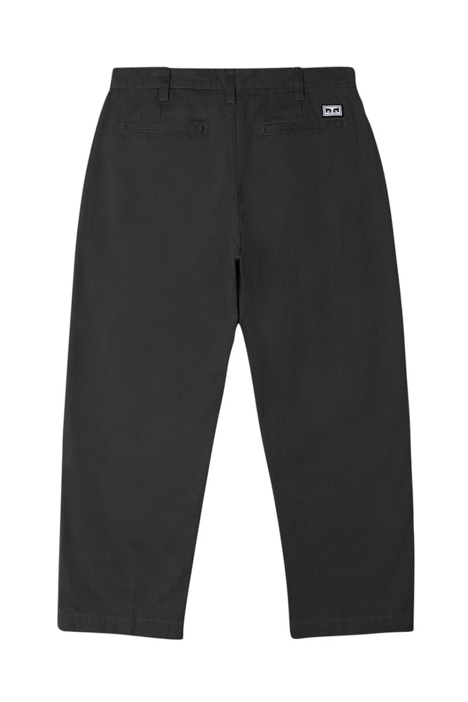 OBEY BIGWIG CHINO PANT Washed Black