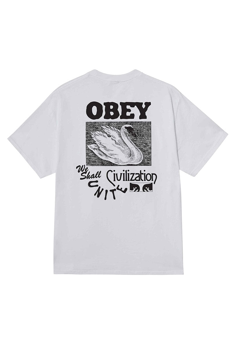 OBEY CIVILIZATION T-SHIRT White