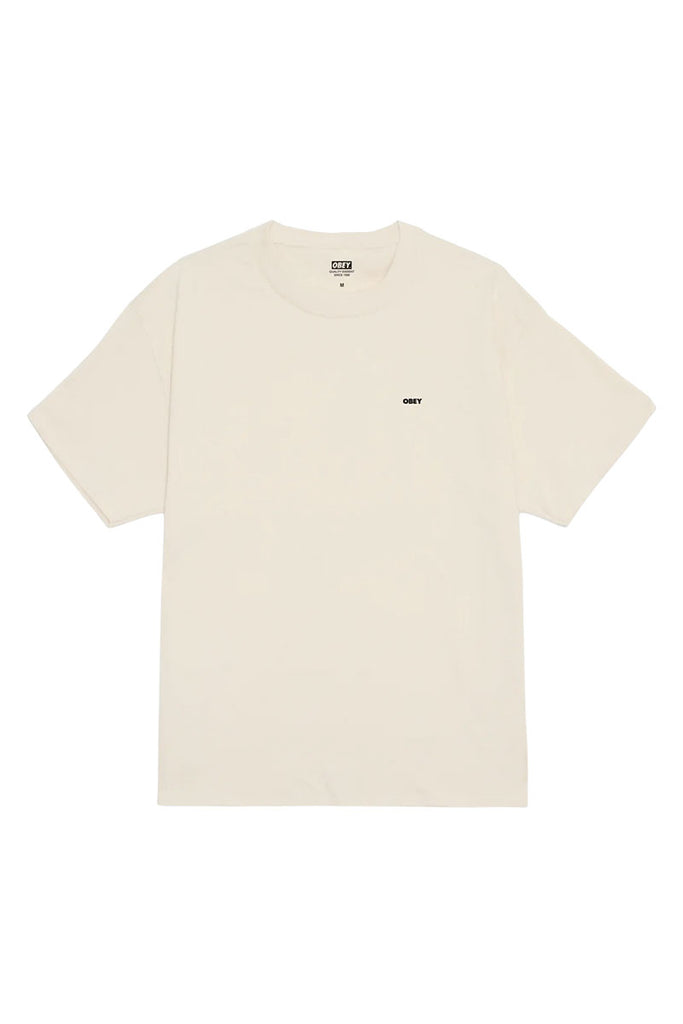 OBEY CLASS DROPOUT T-SHIRT Cream