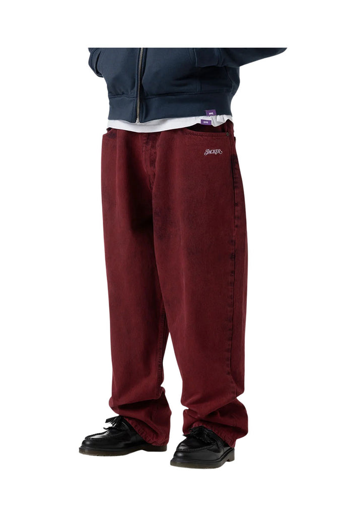 JACKER CLASSIC BAGGY PANT Red