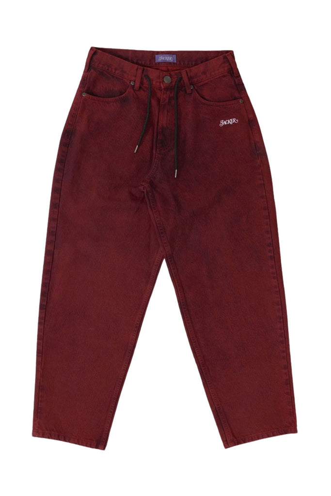 JACKER CLASSIC BAGGY PANT Red