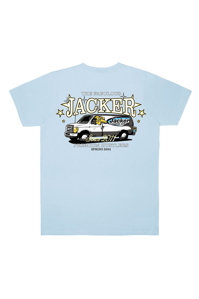 JACKER CLEANER TOUR T-SHIRT Blue