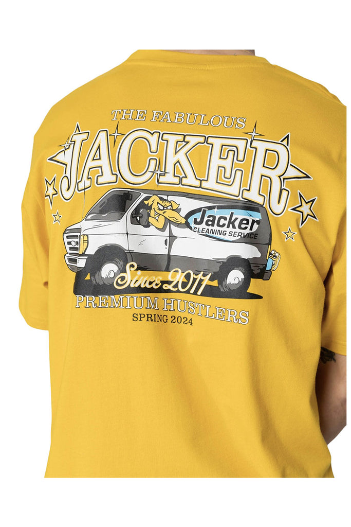 JACKER CLEANER T-SHIRT Yellow