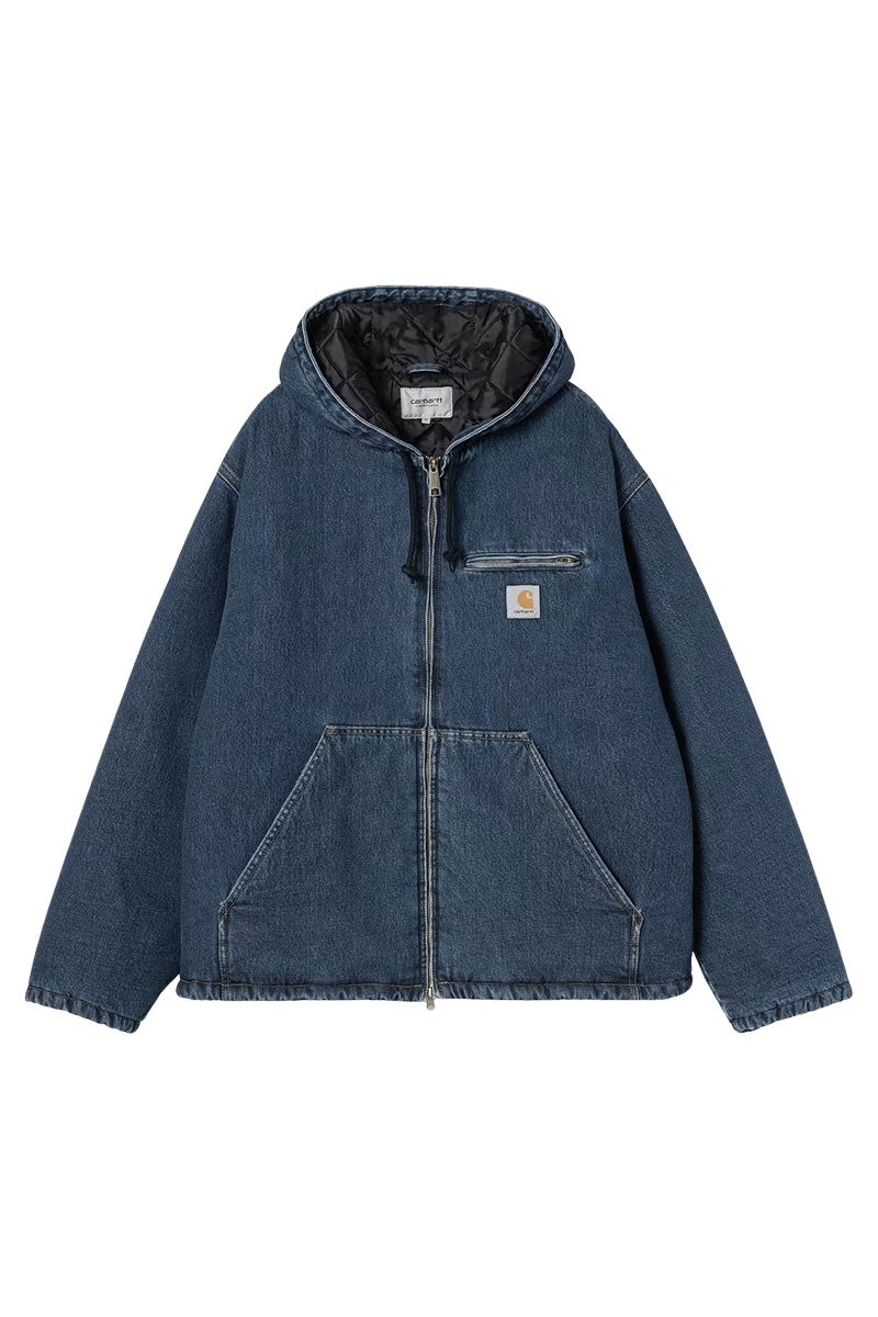 CARHARTT WIP CLEVELAND JACKET Blue Stone Washed