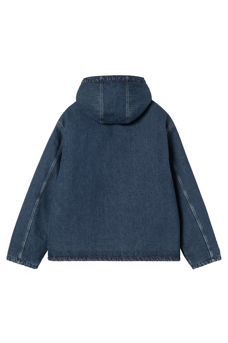 CARHARTT WIP CLEVELAND JACKET Blue Stone Washed