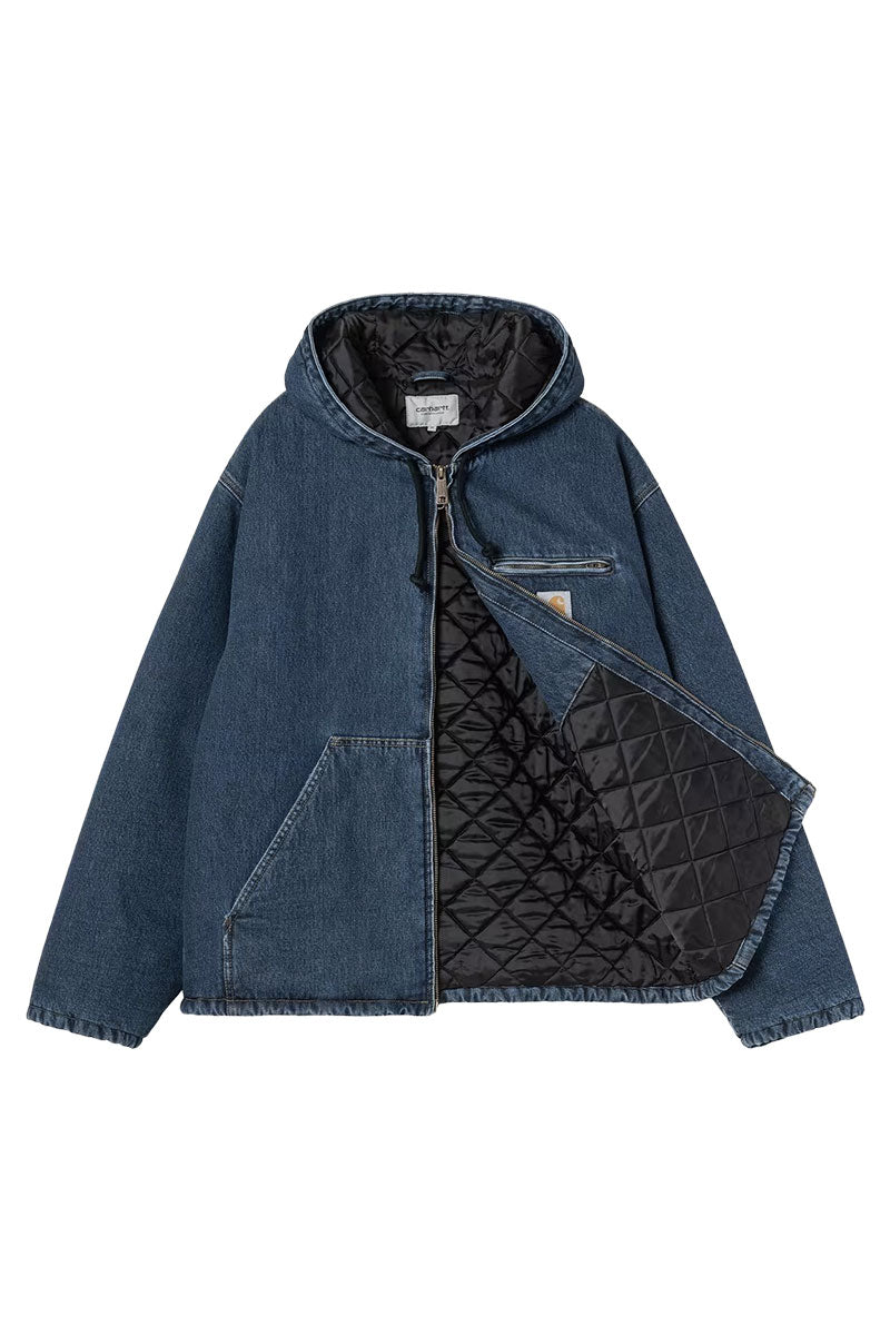 CARHARTT WIP CLEVELAND JACKET Blue Stone Washed