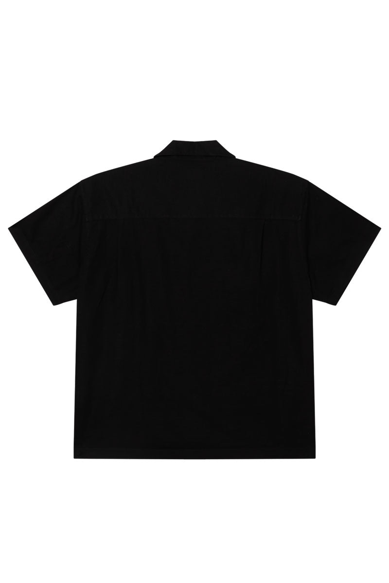 OBEY CLIFF WOVEN SHIRT Black