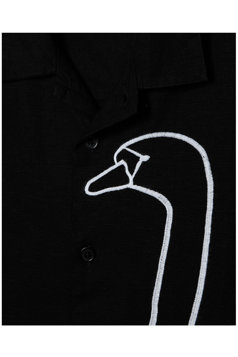 OBEY CLIFF WOVEN SHIRT Black