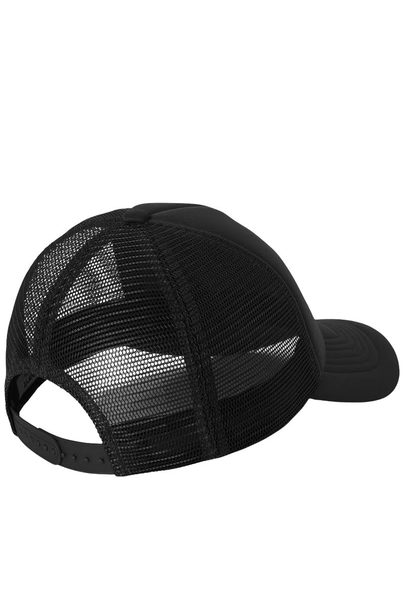 CARHARTT WIP CLOUD HEART TRUCKER CAP Black