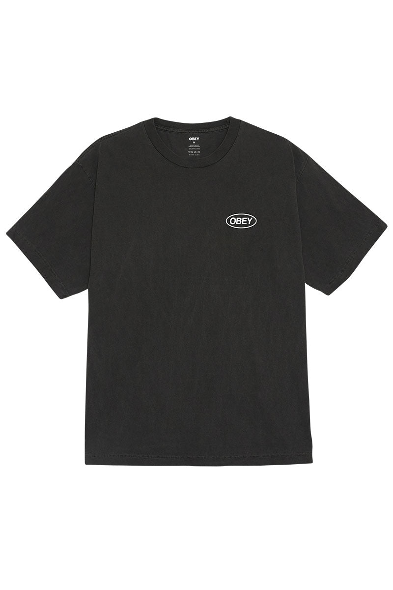 OBEY CODE PIGMENT T-SHIRT Dusty Black