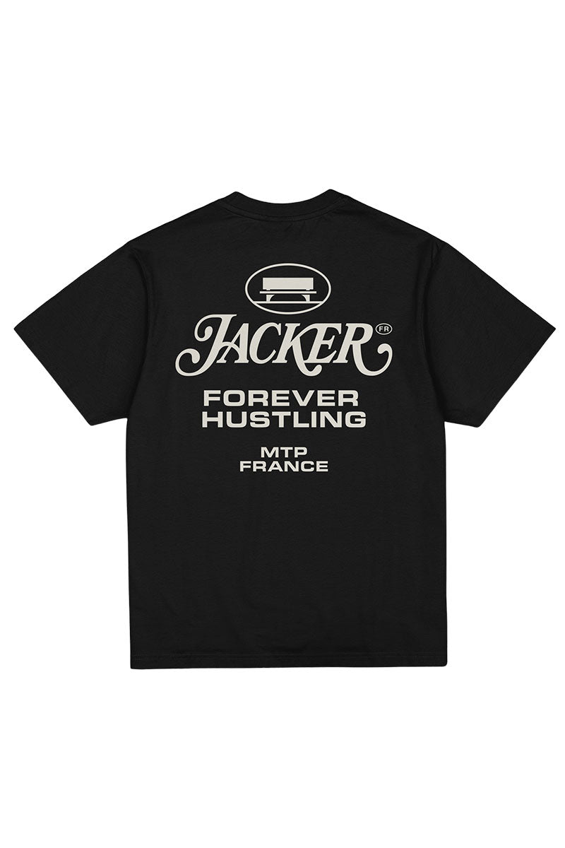JACKER COLLECTIVE T-SHIRT Black / Beige