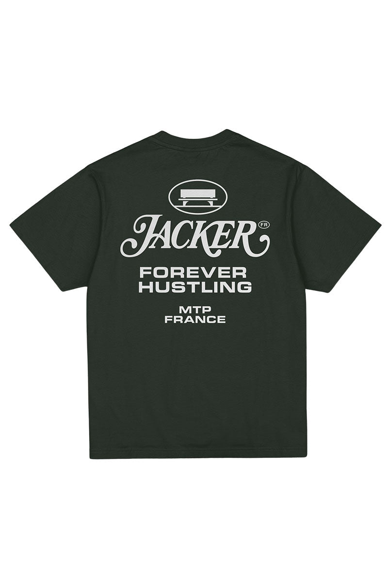 JACKER COLLECTIVE T-SHIRT Green / White