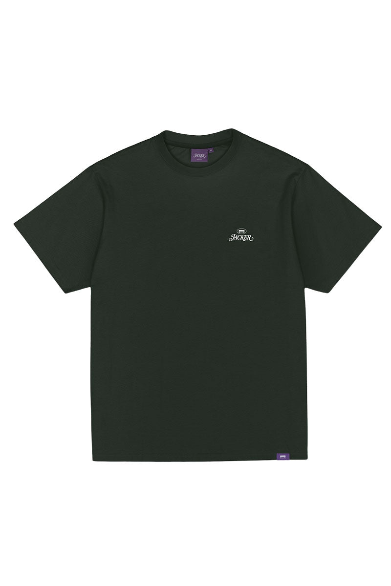 JACKER COLLECTIVE T-SHIRT Green / White