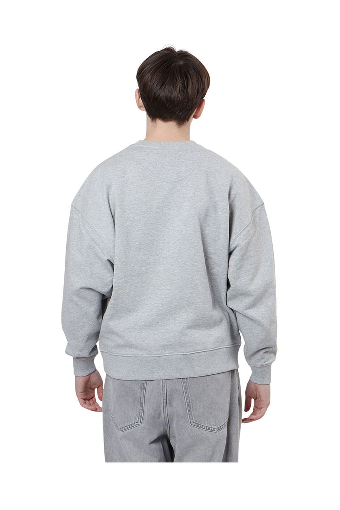 CIRCLE COLLEGE SWEAT Grey